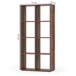 Raumteiler Scutum Antikholz 143 x 72 cm Vicco