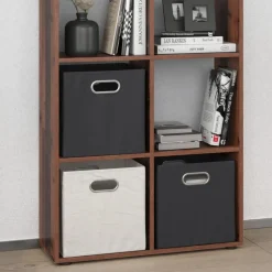 Raumteiler Scutum Antikholz 143 x 72 cm Vicco