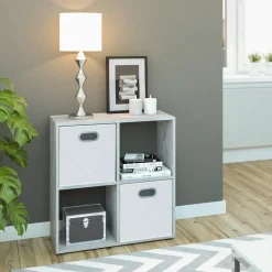 Raumteiler Tetra Beton 72.6 x 72 cm Vicco