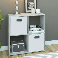 Raumteiler Tetra Beton 72.6 x 72 cm Vicco