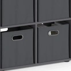 Raumteiler Tetra Grau 72.6 x 72 cm Vicco