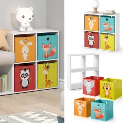 Raumteiler Tetra Weiß 72.6 x 72 cm Vicco