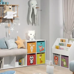 Raumteiler Tetra Weiß 72.6 x 72 cm Vicco