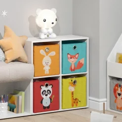 Raumteiler Tetra Weiß 72.6 x 72 cm Vicco