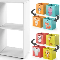 Raumteiler Tetra Weiß 72.6 x 72 cm Vicco