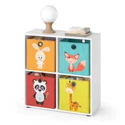 Raumteiler Tetra Weiß 72.6 x 72 cm Vicco