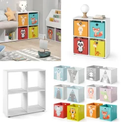 Raumteiler Tetra Weiß 72.6 x 72 cm Vicco