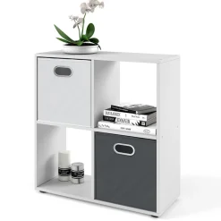 Raumteiler Tetra Weiß 72.6 x 72 cm Vicco