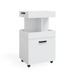 Rollcontainer Kamber Weiß 50 x 88.6 cm Vicco