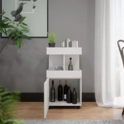 Rollcontainer Kamber Weiß 50 x 88.6 cm Vicco