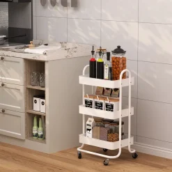 Rollcontainer Tron Weiß 45.9 x 78.7 cm Vicco