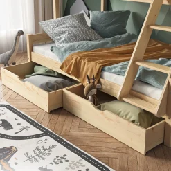 Rollschublade Everest Braun 97.7 x 55.6 cm 2er Set Vitalispa