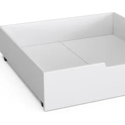 Rollschublade Teddy Weiß 92 x 89 cm Vitalispa