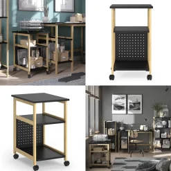 Rollwagen Elvia Schwarz 36 x 51 cm Vicco