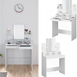 Schminktisch Ania Weiß 80 cm Vicco