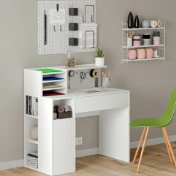 Schreibtisch Weiß 100 x 50 cm Vicco