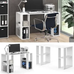 Schreibtisch Arian Weiß 130 x 60 cm Vicco