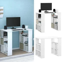 Schreibtisch Arwen Weiß 90 x 60 cm Vicco