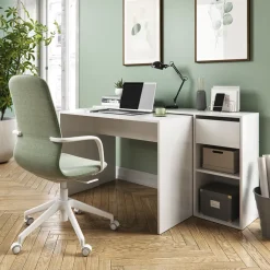 Schreibtisch Ben Weiß 145 x 46.4 cm Vicco