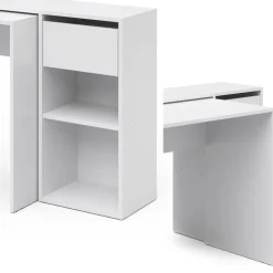 Schreibtisch Ben Weiß 145 x 46.4 cm Vicco