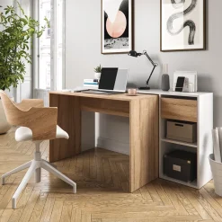 Schreibtisch Ben Weiß/Sonoma 145 x 46.4 cm Vicco