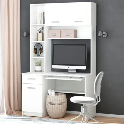 Schreibtisch Crossline Weiß 120.1 x 59.5 cm Vicco