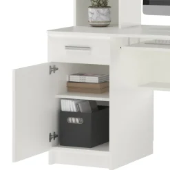 Schreibtisch Crossline Weiß 120.1 x 59.5 cm Vicco