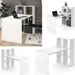 Schreibtisch Emir Weiß 72 x 143.8 cm Vicco