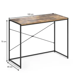 Schreibtisch Fyrk Antikholz 100 x 45 cm Vicco