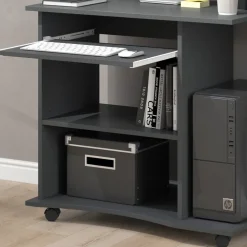 Schreibtisch Harm Anthrazit 80 x 50 cm Vicco