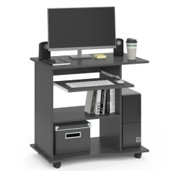 Schreibtisch Harm Anthrazit 80 x 50 cm Vicco