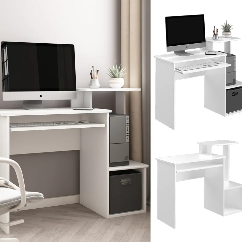 Schreibtisch Karl Weiß 106 x 40 cm Vicco