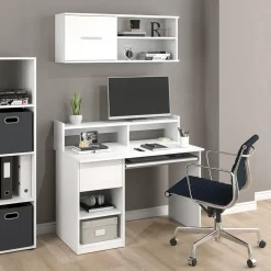 Schreibtisch Keno Weiß 106 x 60 cm Vicco