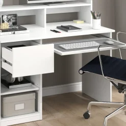 Schreibtisch Keno Weiß 106 x 60 cm Vicco