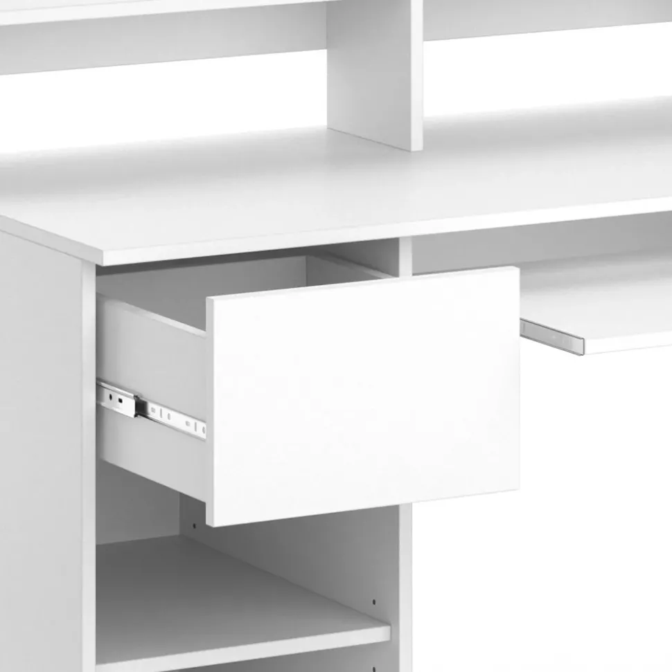 Schreibtisch Keno Weiß 106 x 60 cm Vicco