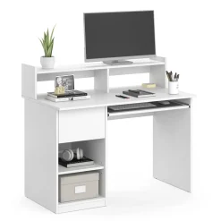 Schreibtisch Keno Weiß 106 x 60 cm Vicco