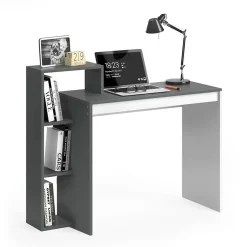 Schreibtisch Leo Anthrazit/Weiß 110 x 40 cm Vicco