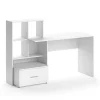 Schreibtisch Lorio Weiß 149.2 x 49.8 cm Vicco