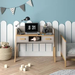 Schreibtisch Malia Cashmere/Eiche 97 x 51 cm Vitalispa