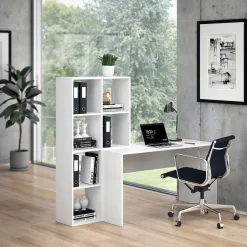 Schreibtisch Mara Weiß 166.8 x 59 cm Vicco