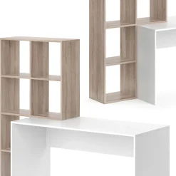 Schreibtisch Mara Weiß/Sonoma 166.8 x 59 cm Vicco