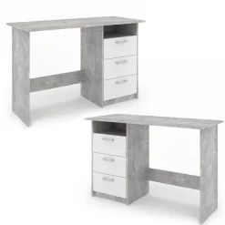 Schreibtisch Meiko Beton 120 x 50 cm Vicco