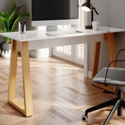 Schreibtisch Nautica Weiß 138 x 60 cm Vicco