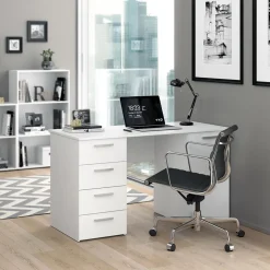 Schreibtisch Nico Weiß 137 x 60 cm Vicco