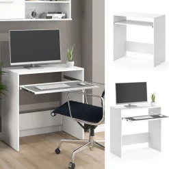 Schreibtisch Nils Weiß 79 x 43 cm Vicco