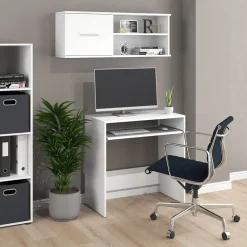 Schreibtisch Nils Weiß 79 x 43 cm Vicco