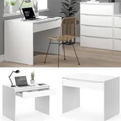Schreibtisch Ruben Weiß 100 x 65 cm Vicco