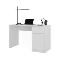 Schreibtisch Ruben Weiß 120 x 55 cm mit Schublade Vicco