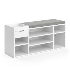 Schuhbank Eleon Weiß 101.1 x 45 cm Vicco
