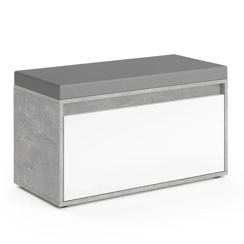 Schuhbank Iker Beton 80 x 45 cm Vicco